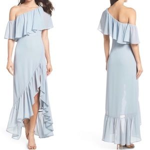 Show Me Mumu Tango Ruffle Gown New